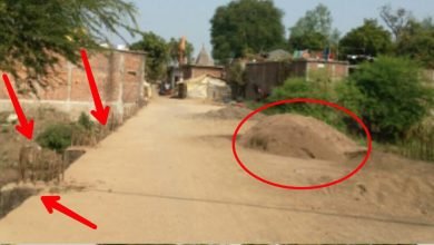 Photo of जान जोखिम में डालकर बिना रेलिंग के पुल से नागरिककर रहे हैं आवाजाही