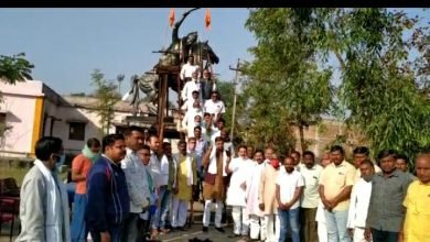 Photo of वीरांगना रानी अवंती बाई जी की प्रतिमा पर माल्यार्पण कर श्रद्धांजलि अर्पित की