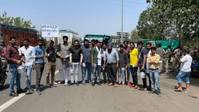 Photo of संयुक्त किसान मोर्चा के अखिल भारतीय बंद के आह्वान पर टोल प्लाजा पर किसानों ने वितरित की शरबत