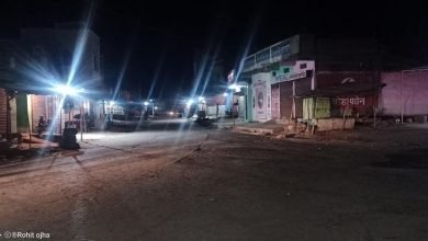 Photo of बामौरीशाला। शटर डालकर दुकान के अदंर थे किराना दुकानदार फिर भी पुलिस ले गई थाने