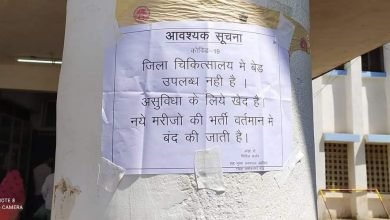 Photo of सिविल सर्जन के तुगलगी फरमान पर मंत्री एवं विधायक ने जताई नाराजगी – जिला अस्पताल के बाहर बेड उपलब्ध नहीं का लगाया थे पोस्टर