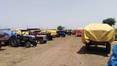 Photo of गेहूँ खरीदी केन्द्र पर आ रही बारदाने की कमी बारिश से उपज भीगने का डर