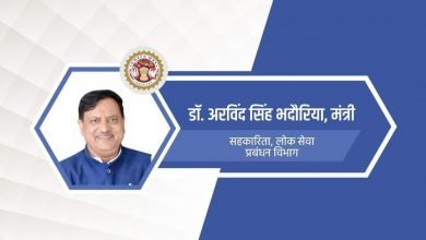 Photo of छिंदवाड़ा। सहकारिता मंत्री डॉ. भदौरिया का भ्रमण कार्यक्रम, कोविड-19 की रोकथाम और व्‍यवस्‍थाओं के संबंध में करेंगे क्षेत्रवार समीक्षा।