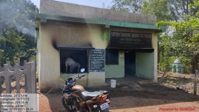 Photo of बरमान। वन मंडल के रिकॉर्ड रूम में लगी आग