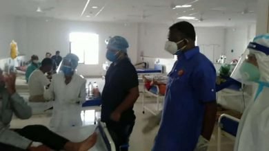 Photo of मेडिकल कॉलेज रतलाम कोविड मरीज जीवन योग यात्रा में संवार आनंद की अनुभूति लें रहें,