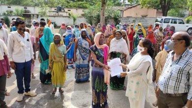 Photo of देवरी कलां (सागर)। चीमाढाना राशन दुकान की अनियमितताओ को लेकर ग्रामीणो ने एसडीएम व विधायक को सौपा ज्ञापन