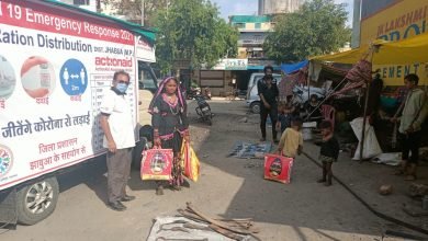 Photo of झाबुआ। कालबेलिया समाज, बंजारा समाज एवं धम कुटिया समाज-निःशुल्क राशन प्राप्त कर खुशी की लहर।