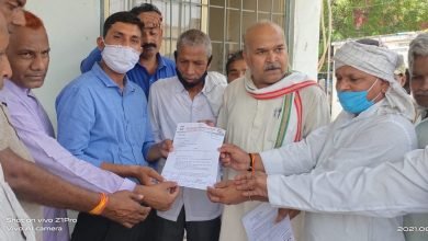 Photo of कैलारस (मुरैना)। स्थानीय कांग्रेसियों ने दिया ज्ञापन।