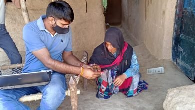 Photo of सरसी (जावरा)। “घर घर जाकर निशुल्क- 203, आयुष्मान कार्ड बनाए।