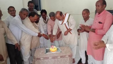 Photo of कैलारस(मुरैना) कांग्रेस जनों ने मनाया राहुल गांधी का जन्मदिन।