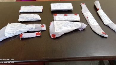 Photo of  धनपुरी क्षेत्रान्तर्गत पुलिस द्वारा महत्वपूर्ण कार्यवाही करते हुए डकैती की योजना बनाते हुए 5 बदमाशों को हिरासत में लिया