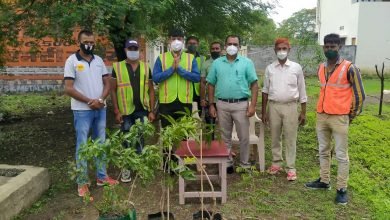 Photo of देवासl भोपाल फोर लेन प्रबंधन द्वारा श्यामा प्रसाद मुखर्जी कॉलोनी के शासकीय पार्क मैदान में सी. एस.आर. के अंतर्गत वृक्षारोपण कार्यक्रम आयोजित किया गया l
