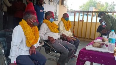 Photo of आज नगरपालिका में तुलसीराम तिवारी एवं नरेन्द्र सोनी एवं मुन्ना बाल्मीकि की सेवानिवृत्त पर दी विदाई,।