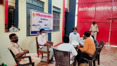 Photo of  बुढ़ार(शहडोल)-उपजेल बुढार के बंदियों का चिकित्सकों ने किया स्वास्थ्य परीक्षण।