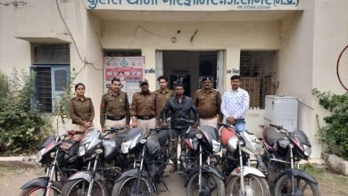 Photo of गौरझामर पुलिस ने वारंटी आरोपी को पकड़ा, चोरी की 6 मोटरसाठइकिल बरामद