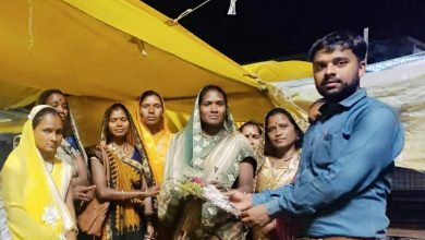 Photo of अंतरराष्ट्रीय महिला दिवस पर प्रगति सोपान समिति एवं युवा मोर्चा द्वारा द्वारा महिलाओं का सम्मान किया गया