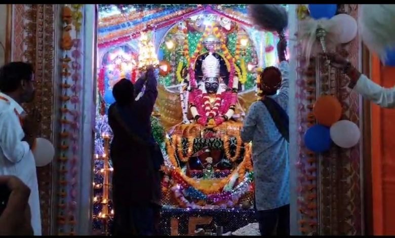 मध्यप्रदेश के पन्ना में विश्व प्रसिद्व श्री बल्देव जी मंदिर मे जन्मोत्सव की धूम।