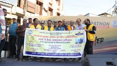 Photo of इंदौर में चलाया गया चाइल्डहुड कैंसर जागरूकता अभियान